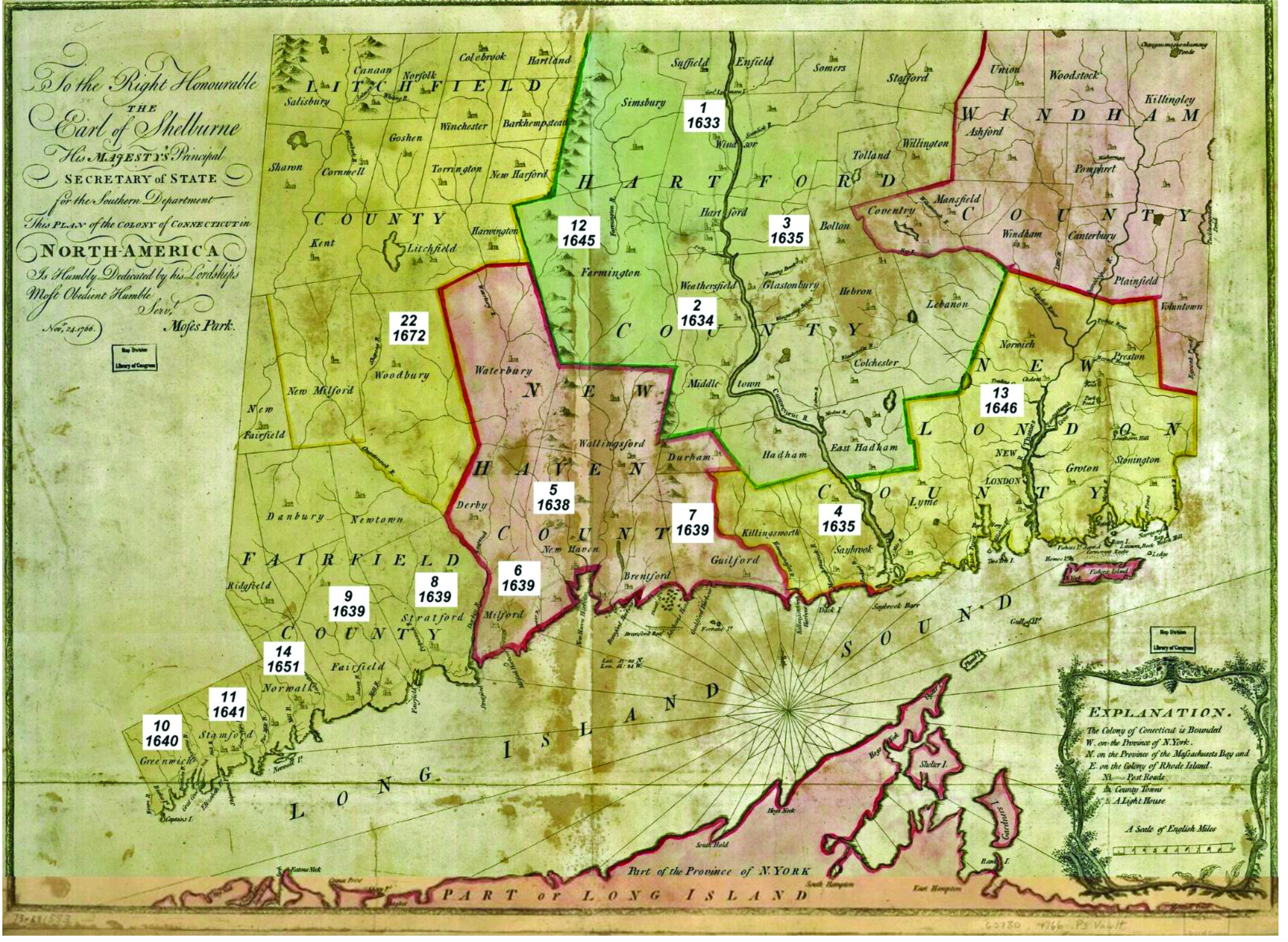 Connecticut Ancestors of Sarah Ann Curtis